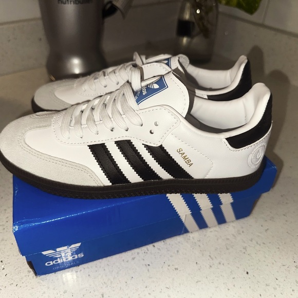 Adidas Samba OG white womens size 6 - Picture 2 of 5